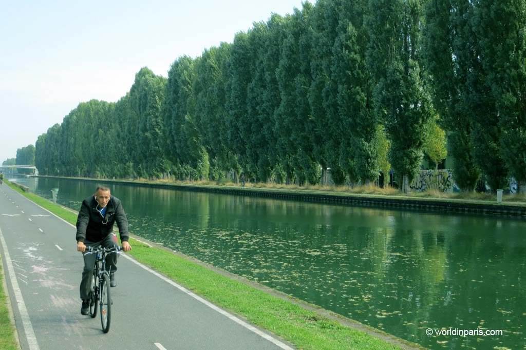biking canal ourcq paris