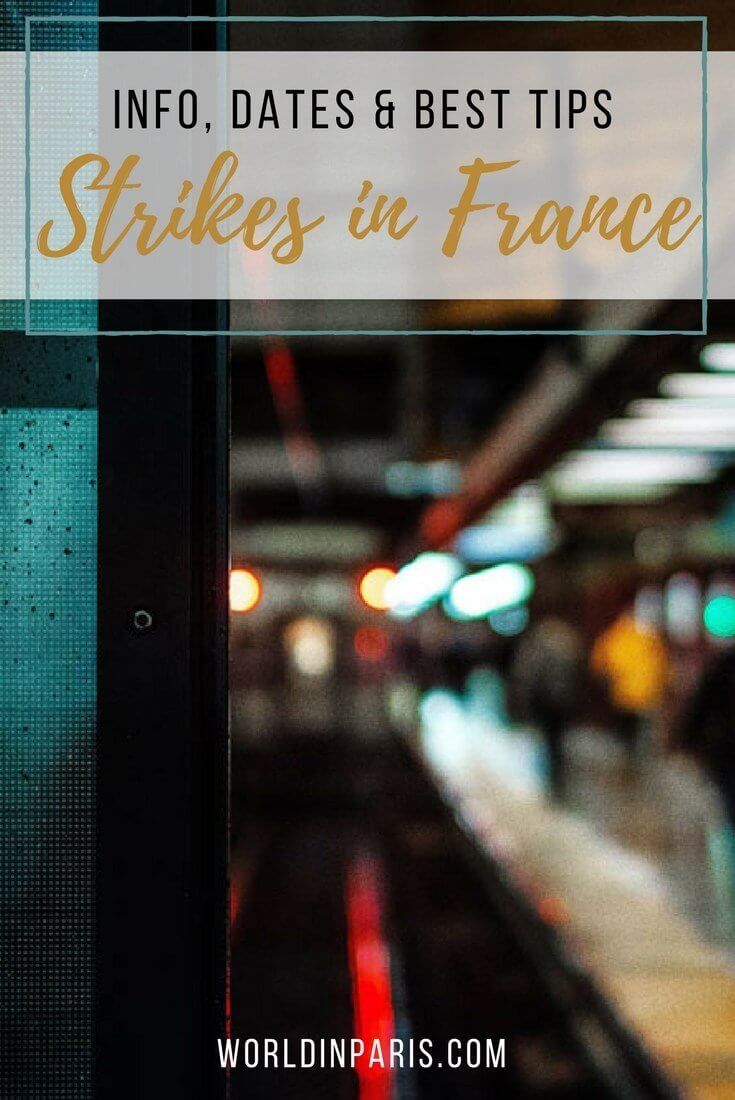 Transportation Strikes in France [2021] Info & Best Tips