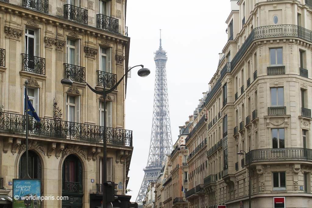 Hotels Overlooking Eiffel Tower