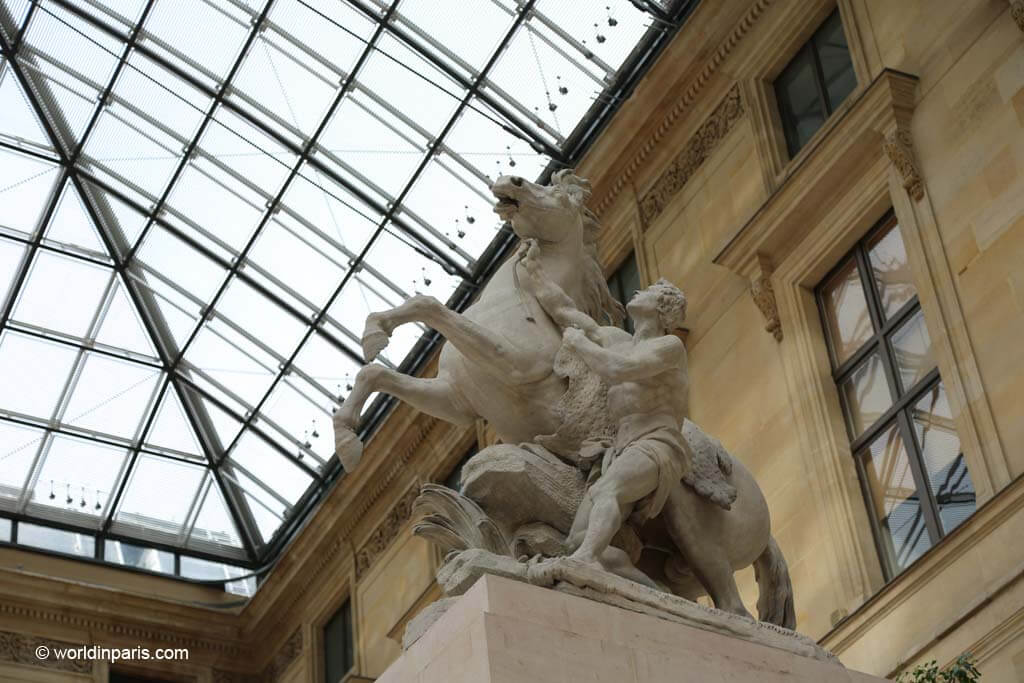 French sculpture at Louvre