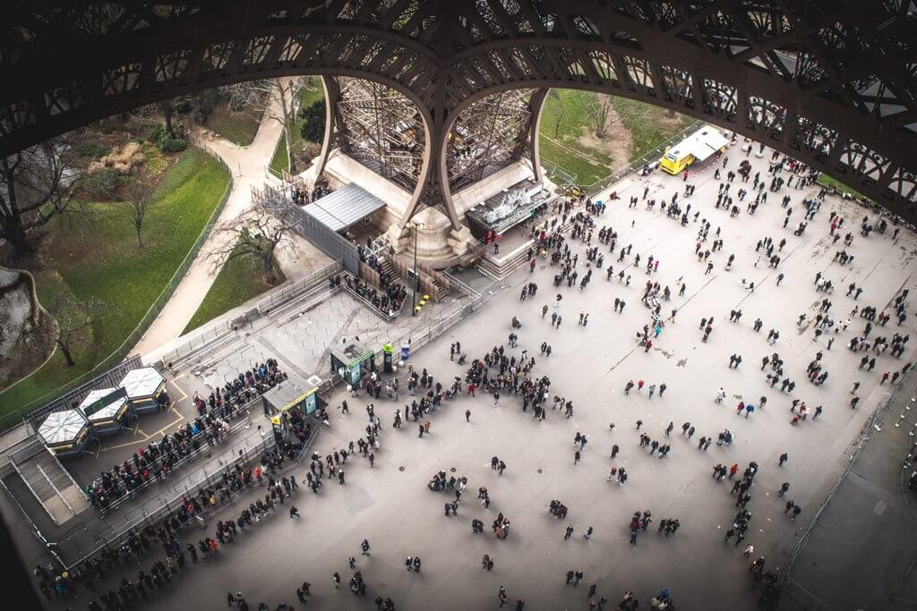  Hopp Over Linjen Eiffeltårnet