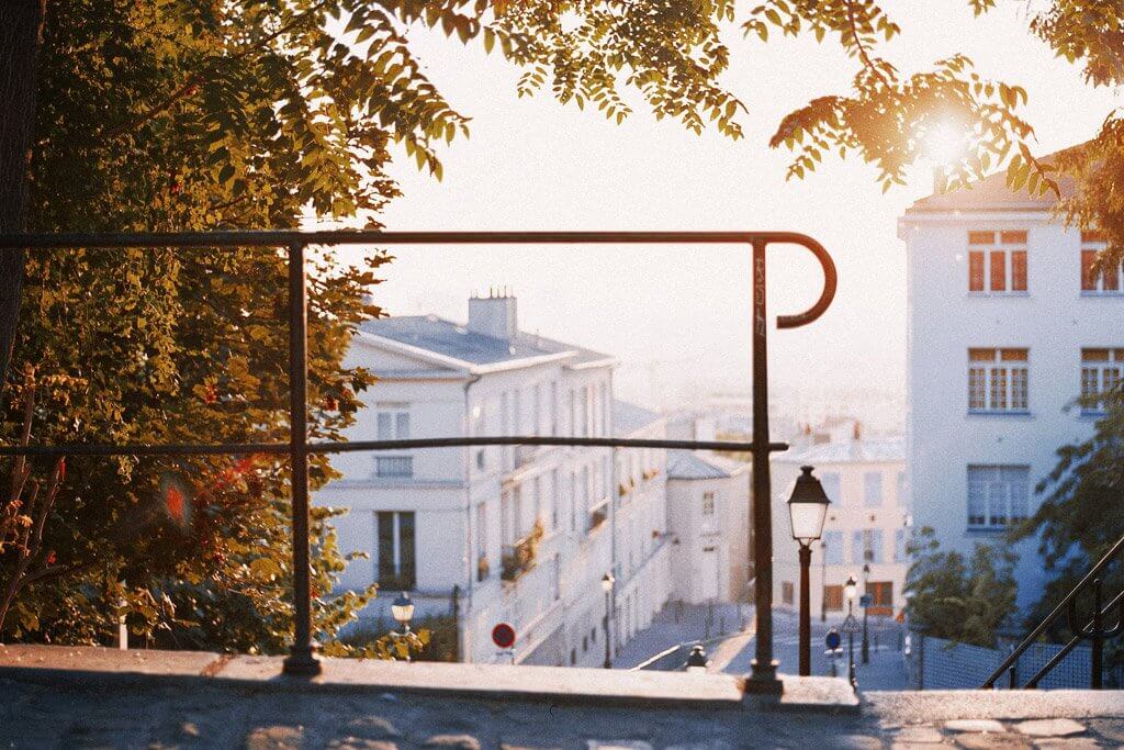 Stairs of Montmartre - Paris