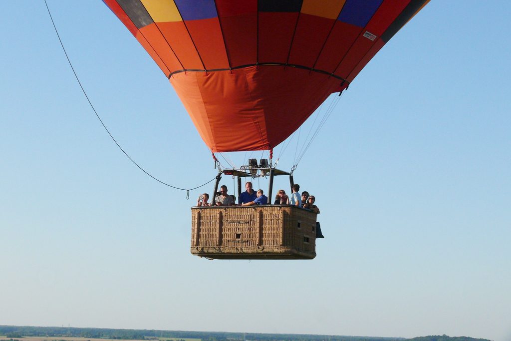 Fontainebleau HotAir Balloon Ride A truly Magical Experience