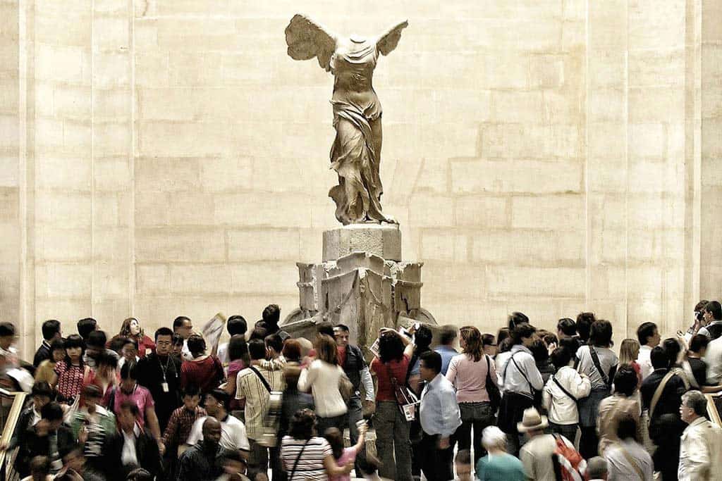 Louvre Museum Crowds