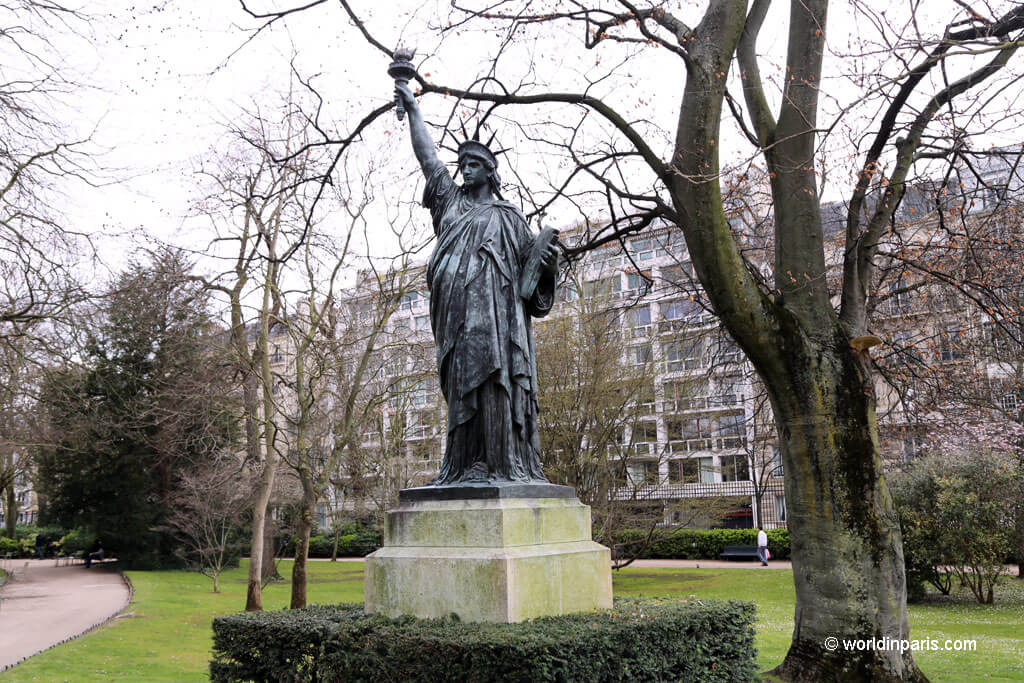 Statue of Liberty - Luxembourg Gardens