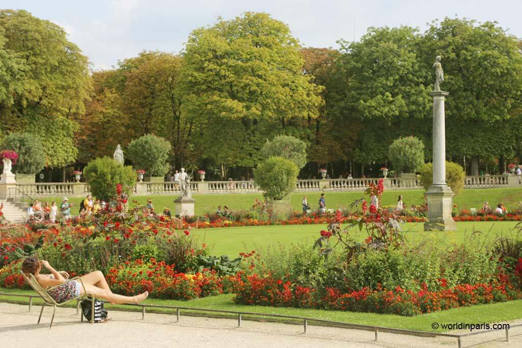 summer in Luxembourg Gardens