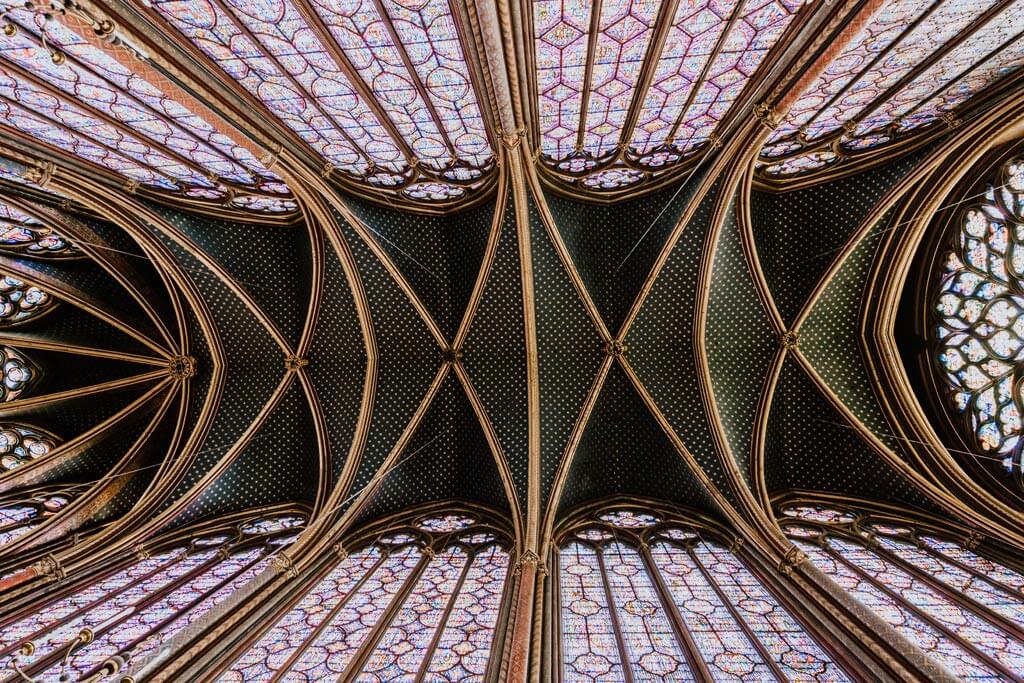 Sainte Chapelle - Upper Chapel Roof