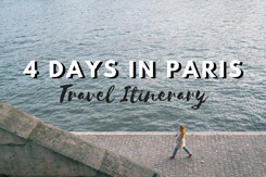 4 days in Paris