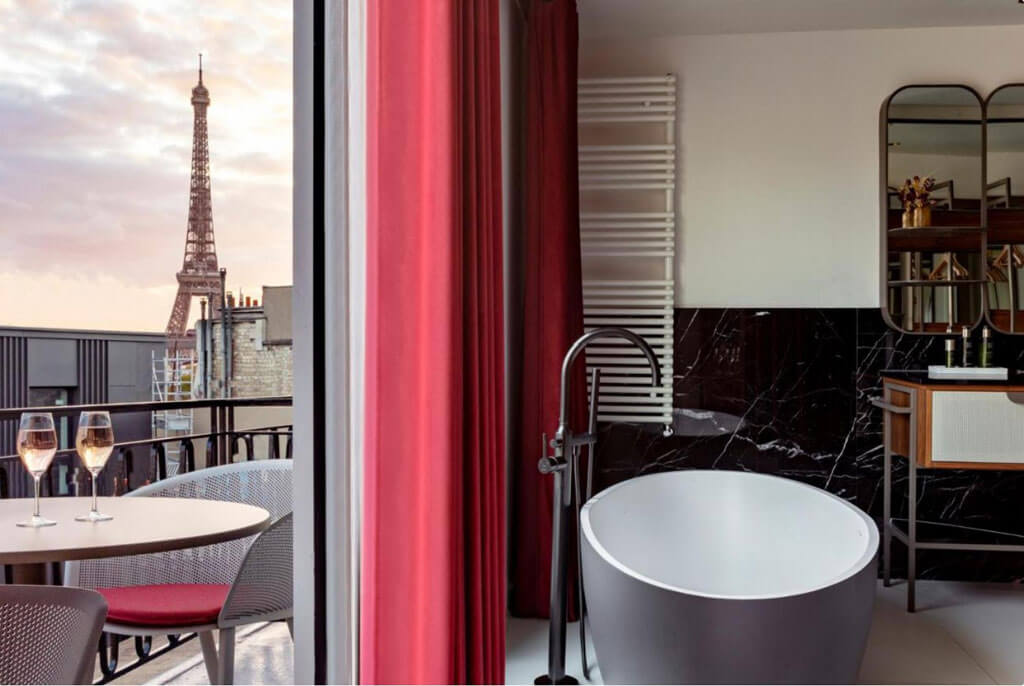 The Derby Alma Hotel, Paris  Eiffel Tower-facing Executive Room & Terrace