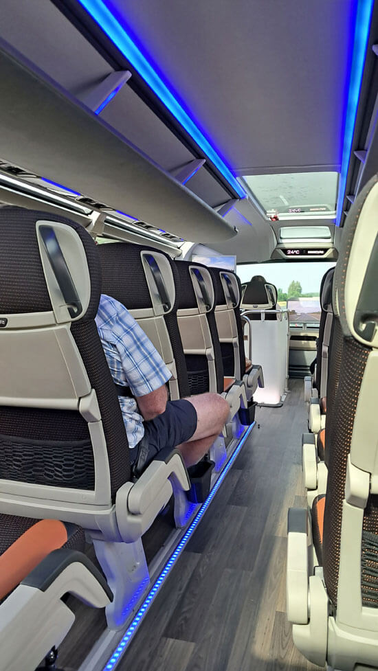 Bus to Mont Saint-Michel