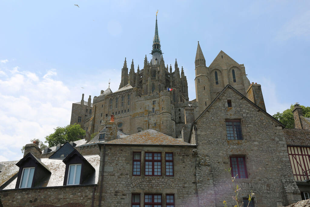 Architecture in Mont Saint-Michel
