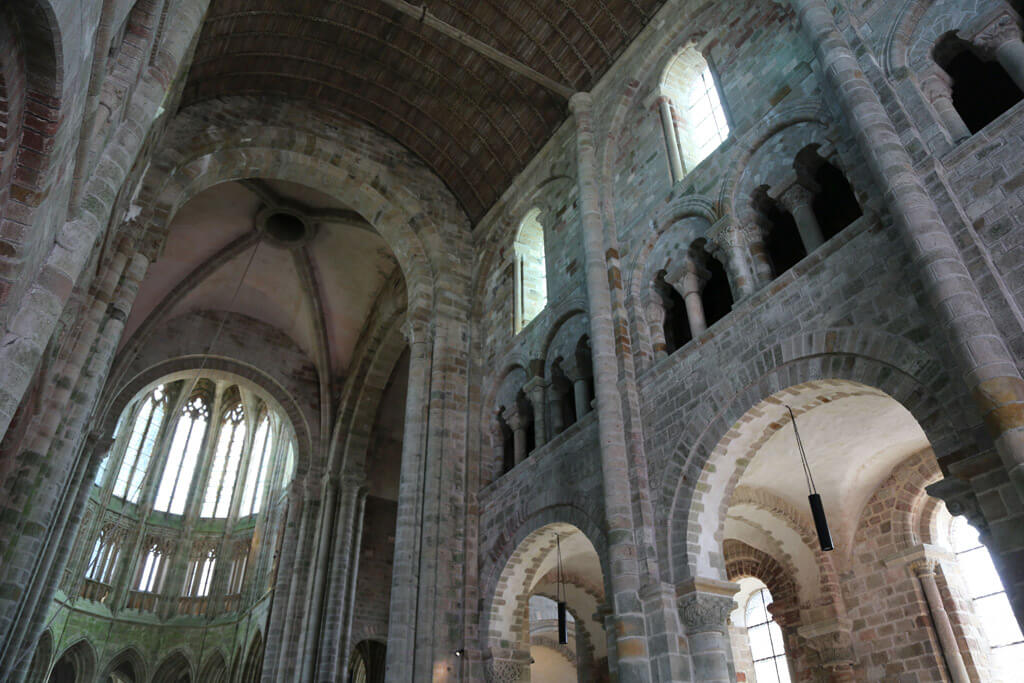 Romanesque Church - Mont Saint-Michel